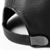 Genuine Leather Baseball Cap - Adjustable Fit, Breathable & Lightweight