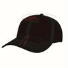 Vintage Washed Distress Baseball Cap - "HUMBLE" Embroidered with Vibrant Orange Butterfly Design, Lightweight Polyester