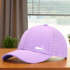 Extreme speed" Printed 6-Panel Structured Cap with Laser Perforated Mesh Back & Lightweight Snapback
