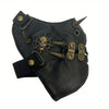 Steampunk PU Leather Mask with Adjustable Straps