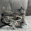 Luxurious Iron Alloy King Kong Mask with Rhinestones and Faux-Horns