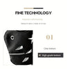 Funky Punk Style Faux Leather Motorcycle Mask, Rivet Detail