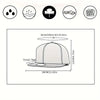 Matte Black PU Leather Unisex Flat Brim Baseball Cap - Minimalist Hands Print Design Sun Protection Hat