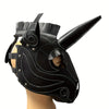 Steam Punk Unicorn Mask, Adjustable Horse Head Hood, Halloween Costume Accessory, Cosplay Prop