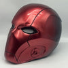 Resin Red & Blue Gradient Helmet Mask, Sci-Fi Warrior Design