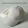 breathable baseball cap for men and women in summer, outdoor duckbill cap with embroidery