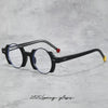 Vintage-Inspired Tortoiseshell Round Frame Glasses with Clear Lenses - Full Rim TR90 Material, Includes Protective Case