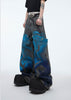 Detachable dragon retro jean