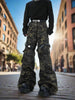 Vintage Camouflage cargo pant with detachable pants