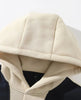 Color-Blocked Fleece-Lined Hoodie for Men