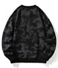 Men's Loose sweatshirt with Cartoon Graphic Print