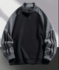 Men's Casual Patchwork Sweatshirt