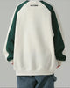 Men's Loose Color Matching Letters Graphic Print Sweatshirt