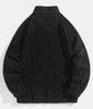 Mid-Collar 1/4 Zip Half-Open Cardigan Pullover Sweatshirt