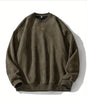 Casual Loose Fit Sweatshirt with "LATINOS" Embroidery