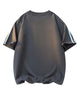Summer Casual Color-Block Striped Short Sleeve T-Shirt