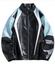 Casual Lapel Zip Up Long Sleeve Jacket For Outdoor