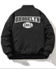 Men'S Casual 'NEW YORK' Letter Print Bomber Jacket