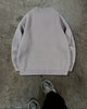 Unisex Oversized Color-Block Fishbone Knit Sweater