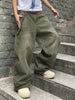 Vintage-Inspired Loose Fit Wide Leg Jeans for Men