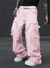 Men's Light Pink Denim Wide