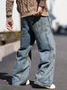 Men's Casual Wide-Leg Jeans