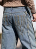 Men's Casual Wide-Leg Jeans