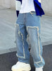 Men's Casual Washed Denim Jeans