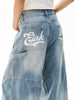 Denim Jeans Unisex Oversized Long Pants