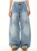 Denim Jeans Unisex Oversized Long Pants