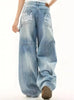 Denim Jeans Unisex Oversized Long Pants