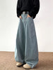Men's Loose Straight Leg Jeans with Multi-Pocket Design
