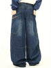 Men's Heavyweight Distressed Wash Straight-Leg Jeans