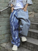 Men's Street Style Dual-Tone Patchwork Denim Jeans