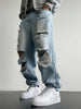 Men'S Fashion Distressed Denim Jeans