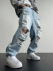 Men'S Fashion Distressed Denim Jeans