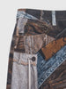Unisex Vintage Patchwork Jeans