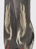 Brown Tone Print Denim Jeans