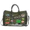 Retro travel bag new versatile casual contrasting colors single shoulder large capacity business travel hand luggage bag