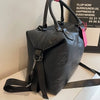 Stylish Versatile Embossed Large Capacity Multi Bag