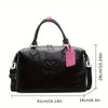 Stylish Versatile Embossed Large Capacity Multi Bag