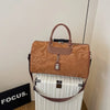 Men's Black PU Travel Bag