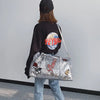 Spacious Travel Bag With Fashionable Sequin Decoration,