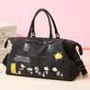 Large Capacity Cartoon Denim Travel Bag