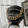 Fashion PU Basketball Shaped Crossbody Bag with Chain for Women