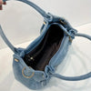 Vintage-Inspired Tote with Rhinestone Wing Design