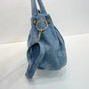 Vintage-Inspired Tote with Rhinestone Wing Design