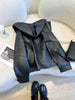Women's Black Hooded Jacket with Contrast Trim