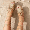 Women'S Fashion Wedge Sandals, Open Toe Slip