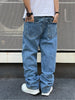 Men'S Street Style Ankle-Length Denim Jeans